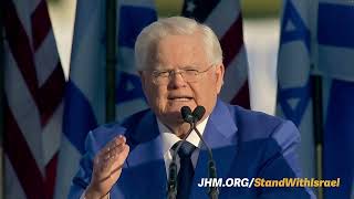 Pastor John Hagee March for Israel Speech [upl. by Nimaynib]