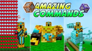 Minecraft Amazing Commands For Fun 😎 Secret Commands In Minecraft🤫 [upl. by Noslen]