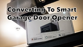 How to Install Meross MSG100 Convert to Smart Garage Door DiY [upl. by Errol]