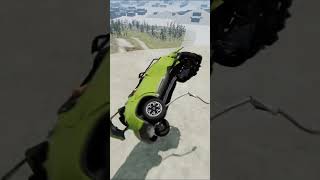 Epic Car Crashes  695  shorts beamngdrive NeFGames [upl. by Sebbie]