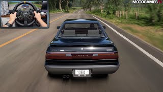 Forza Horizon 5  1991 Toyota Chaser GT Twin Turbo  Moza DD R9 Gameplay [upl. by Rambow]