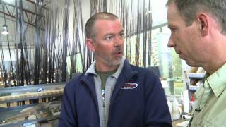 Scott G2 Fly Rods  factory tour with rod designer Jim Bartschi [upl. by Rivy]