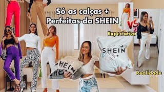 COMPRAS SHEIN AS CALÃ‡AS MAIS PERFEITAS QUE JA VI NO SITE VALE A PENA COMPRAR NA SHEIN [upl. by Giddings]