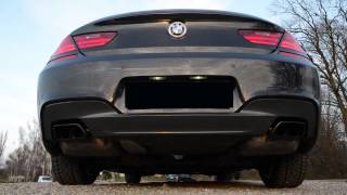 BMW 650i M exhaust sound and startup V8 [upl. by Qidas715]