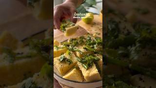 Instant Dhokla recipe dhoklarecipe dhokla easyrecipe snackrecipe [upl. by Sualocin]