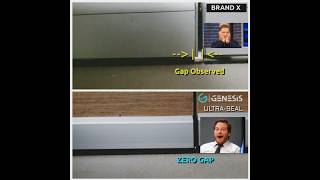 Auto door seal comparison Find the best zero gap auto door seal in Singapore GENESIS ULTRASEAL [upl. by Latreece]