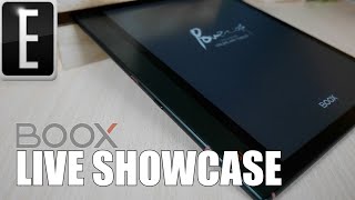 Onyx Boox Note AIR 2 PLUS  LIVE SHOWCASE [upl. by Rattray]