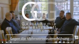 Gastronomie Gemeinschaft Gummersbach  MwSt Erhöhung 2024 [upl. by Leandro]