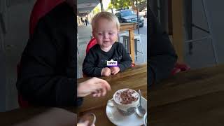 When your toddler is a distinguished gentleman ☕️🥺 🎥 TT gunnertheketokid [upl. by Triley486]