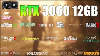 RTX 3060 12GB in 2023  Test in 27 Games  is it Enough for 1080P [upl. by Loram]