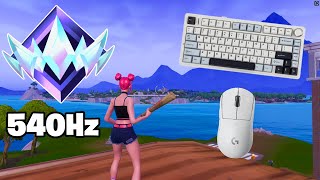 Aula F75 ASMR 😴 Fortnite OG Reload 🏆 Satisfying Keyboard Fortnite 540 FPS 4K [upl. by Yetah]