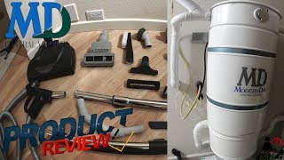 The perfect vacuum cleaner MD Central Vacuum With EBK360 amp Hide a Hose Review [upl. by Hubey317]