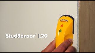 Zircon StudSensor L20 Edge Finding Stud Finder [upl. by Burrow421]