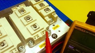 How to Test IGBT Bricks  DMM Test amp Lamp Test [upl. by Xantha905]