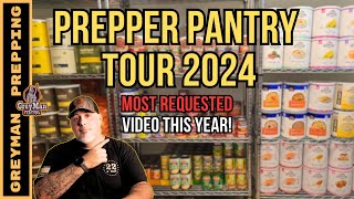 Home Grocery Store  Prepper Pantry Tour [upl. by Grishilde113]