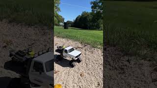 FMS FCX18 on Batrazzi Tracks from fairrc radiocontrol automobile offroading scalerc rc [upl. by Mart]