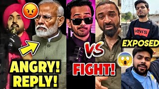 Ajaz Khan Exposed  Dijit Dosanjh Angry Reply  Love Kataria Lakshay Chaudhary Saiman Says [upl. by Pinkham679]