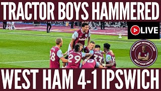 West Ham 4  1 Ipswich  A Performance Weve Been Waiting For  The Season Starts Now [upl. by Yattirb]