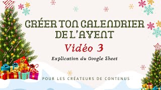 CRÉER UN CALENDRIER DE LAVENT POUR LES CRÉATEURS DE CONTENUS [upl. by Atikram188]