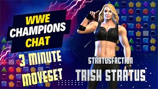 Trish Stratus Stratusfaction  3 Minute Movesets  WWE Champions [upl. by Abehs]