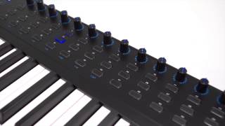 Alesis VI49 Advanced USBMIDI Keyboard Controller Overview [upl. by Lacsap]