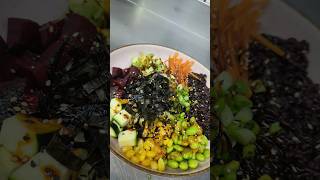 Poke bowl shorts recipe foodshorts [upl. by Janiuszck]