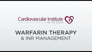 Warfarin Therapy amp INR Management Updated 2022 [upl. by Warram]