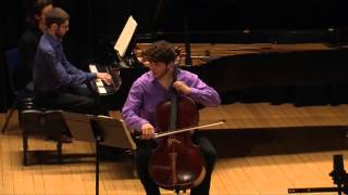 Franck Cello Sonata in A major  movement 1 [upl. by Rede]