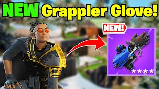 How to get the NEW Grappler Glove in Fortnite Gameplay and Locations [upl. by Eneirda209]