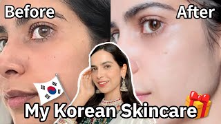 MY KOREAN SKINCARE glowy and smooth skin in 2 weeks✨ [upl. by Roxie865]