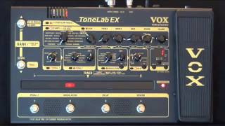 Vox ToneLab EX Tanıtımı [upl. by Gnak]