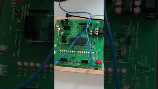 Microcontroller 8051 trainer kit working condition [upl. by Ahsilrac]