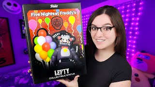 FNAF LeftyPuppet Statue UNBOXING [upl. by Adnamas]