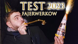 TEST FAJERWERKÓW 2023 [upl. by Nodyl]