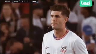 USA VS JAMAICA 42All Goals amp Highlight 2024 [upl. by Atinehs893]