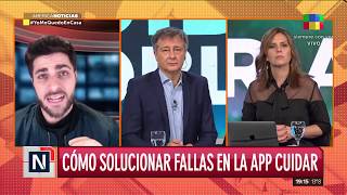 Cómo solucionar fallas en la app cuidar [upl. by Acirrehs]