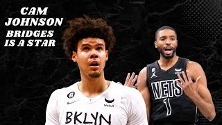 Brooklyn Nets Cam Johnson FIRES BACK At Critics Defending Mikal Bridges [upl. by Khoury]