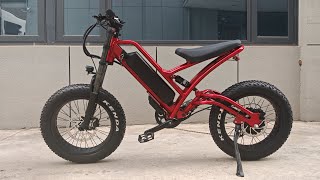 1000W fat electric bike name Hulk 55kmph [upl. by Faydra]