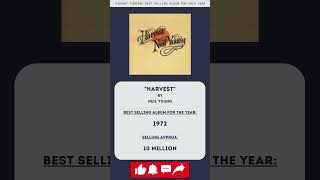 1972Best Selling Album Harvest  Neil Youngs FolkRock Classic musicfacts musichistory [upl. by Rann]