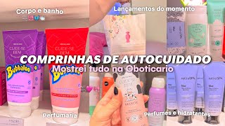 VLOG COMPRINHAS DE AUTOCUIDADO NA OBOTICÁRIO E PERFUMARIA🫧🩷💫lançamentos banho shampoos [upl. by Av]