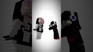 Weeby And Qubby 😆❤️weebyminecraft minecraftshorts Qubbyprisma3danimation capcup weebycraft [upl. by Ylehsa]