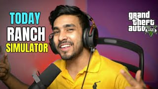 TODAY RANCH SIMULATOR  TECHNO GAMERZ GTA 5 NEW VIDEO  UJJWAL GAMING  UJJWAL CHAURASIA  GTA 5 [upl. by Nauj]