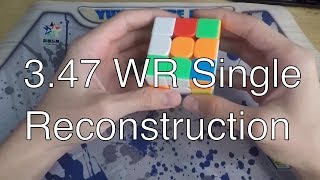 New Rubiks Cube World Record by YuSheng Du 347 Seconds  Reconstruction [upl. by Shara]