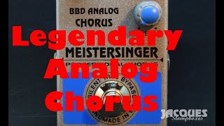 Meistersinger Analog Chorus  Jacques Pedals [upl. by Madeline]