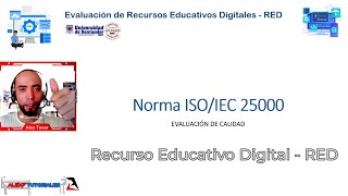 Norma ISOIEC 25000  Calidad de Software y Recursos Educativos Digitales RED 💻 [upl. by Tsui]