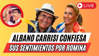 ALBANO CARRISI confiesa sus sentimientos por ROMINA POWER [upl. by Brittany596]