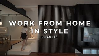 Compact Townhouse to A Spacious Home Modern Minimalist  House Tour  Working From Home  Dream Lab [upl. by Adnawad]