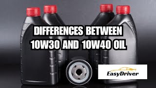 Decoding Engine Lubrication 10W30 vs 10W40 Oils Unveiled [upl. by Anitra264]