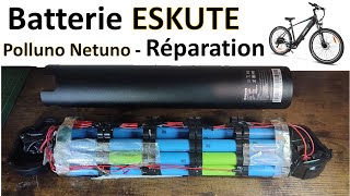 Réparer une batterie de vélo ESKUTE  Polluno  Netuno [upl. by Verras64]