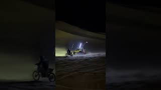 Yz250 vs yxz1000 glamis dirtbike glamissanddunes offroad sand sanddrags yxz1000r [upl. by Petronia]